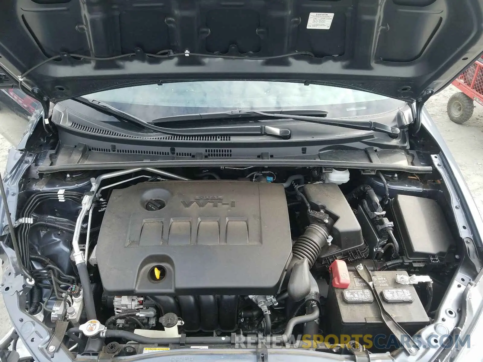 7 Photograph of a damaged car 2T1BURHE0KC221530 TOYOTA COROLLA 2019