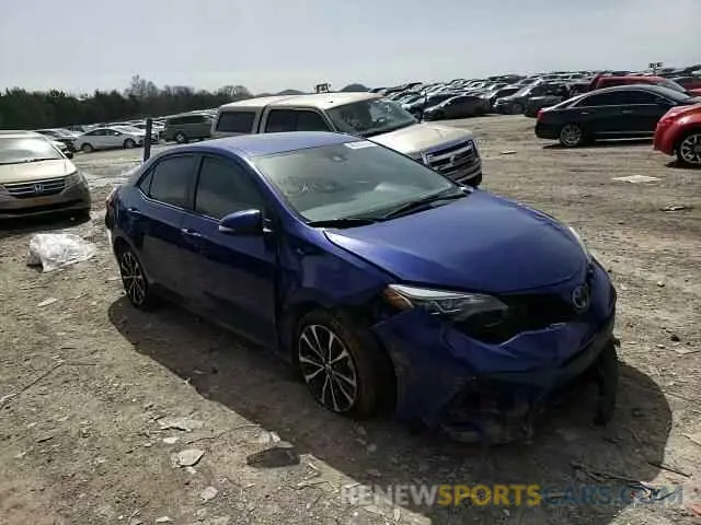 10 Photograph of a damaged car 2T1BURHE0KC225903 TOYOTA COROLLA 2019