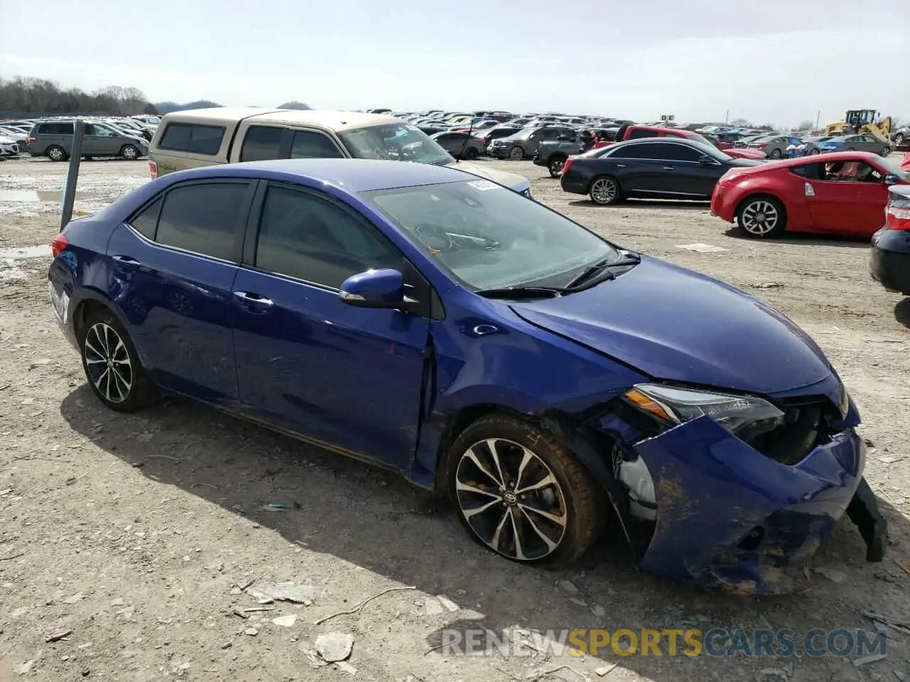 4 Photograph of a damaged car 2T1BURHE0KC225903 TOYOTA COROLLA 2019