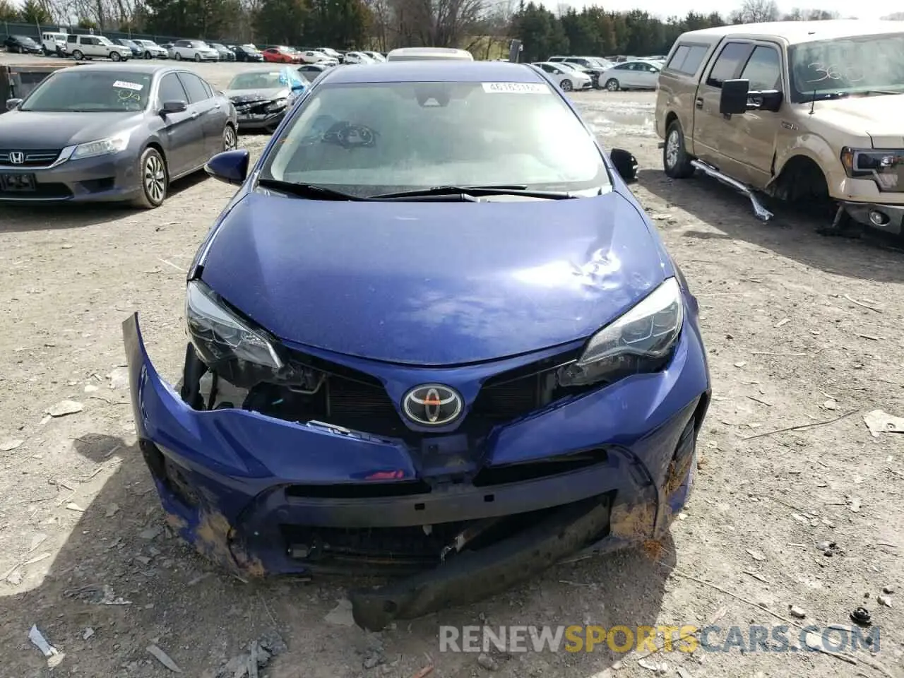 5 Photograph of a damaged car 2T1BURHE0KC225903 TOYOTA COROLLA 2019