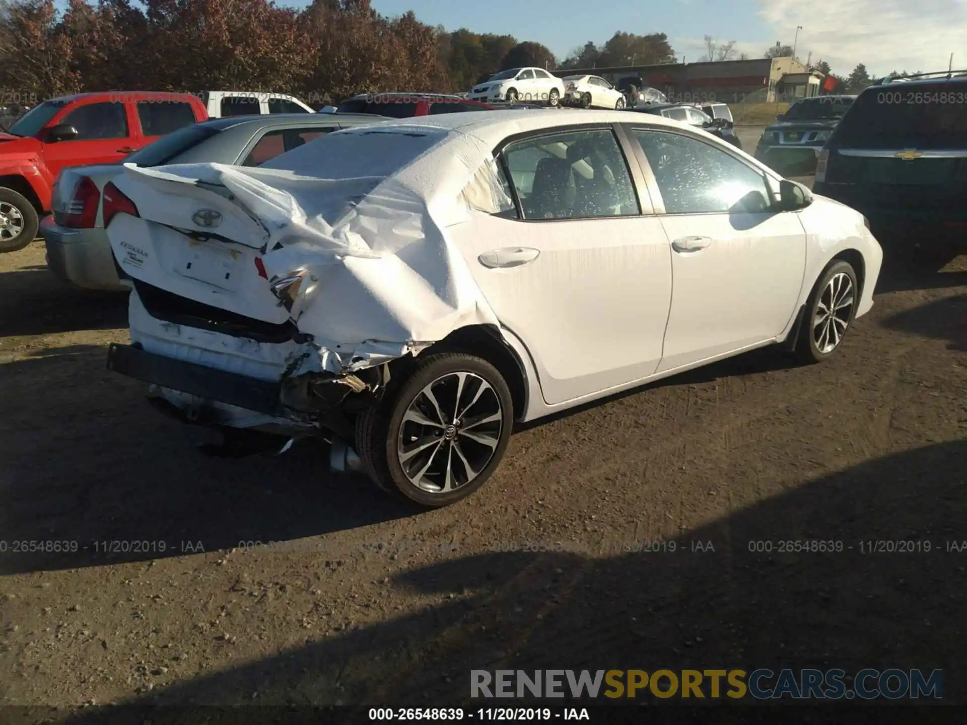 4 Photograph of a damaged car 2T1BURHE0KC225982 TOYOTA COROLLA 2019