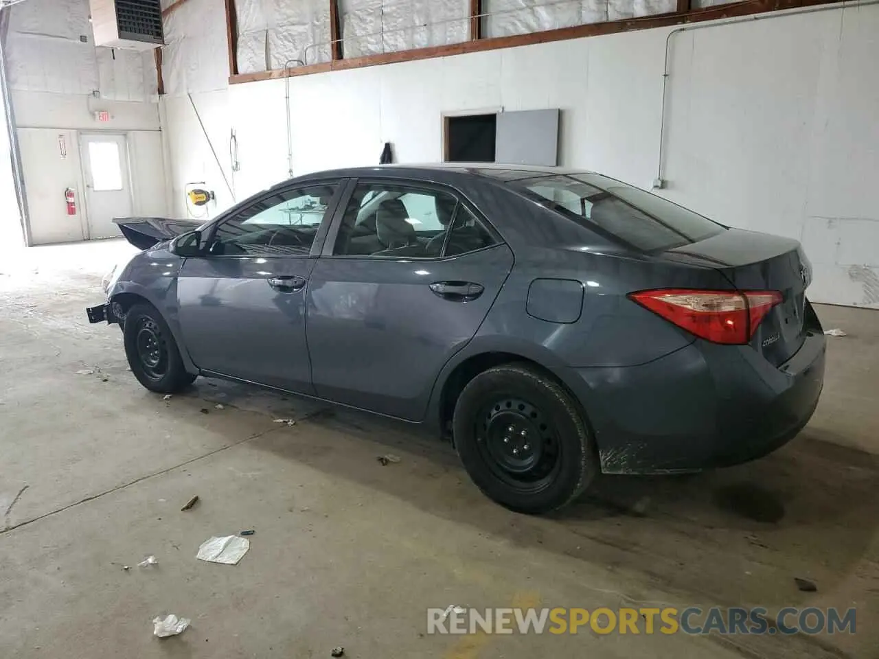 2 Photograph of a damaged car 2T1BURHE0KC231913 TOYOTA COROLLA 2019