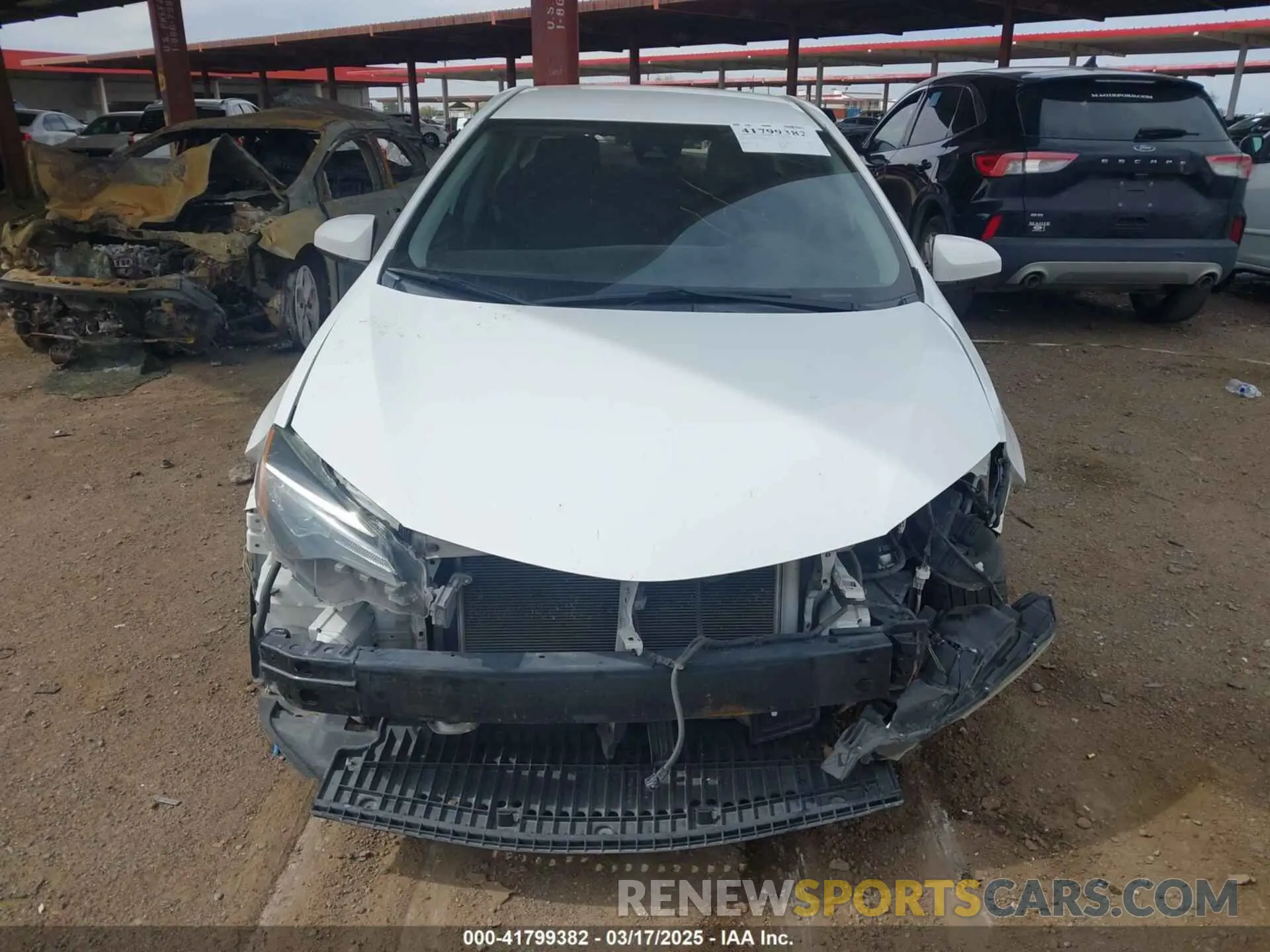 12 Photograph of a damaged car 2T1BURHE0KC231930 TOYOTA COROLLA 2019