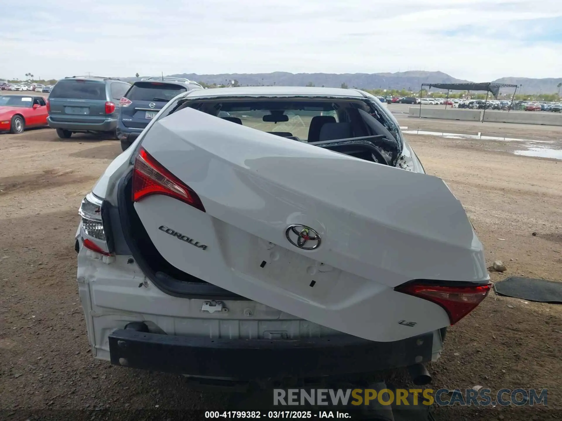 16 Photograph of a damaged car 2T1BURHE0KC231930 TOYOTA COROLLA 2019