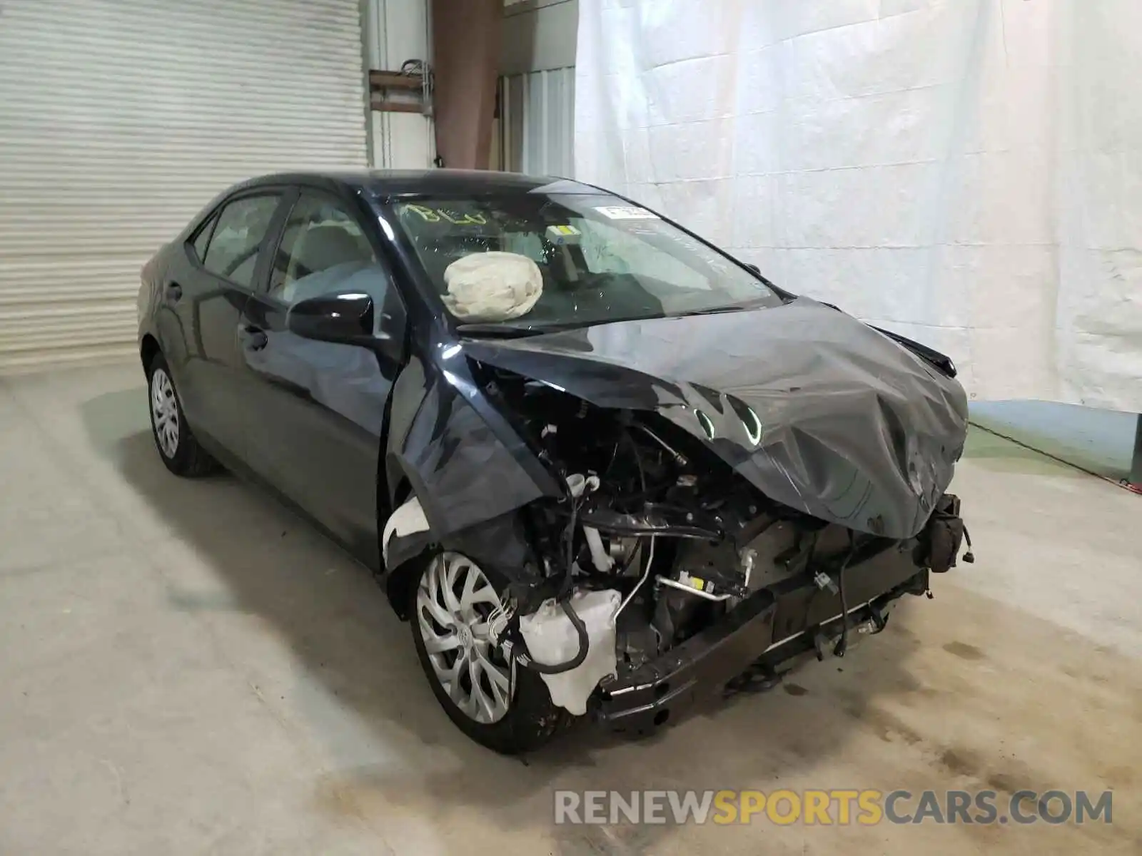 1 Photograph of a damaged car 2T1BURHE0KC235086 TOYOTA COROLLA 2019