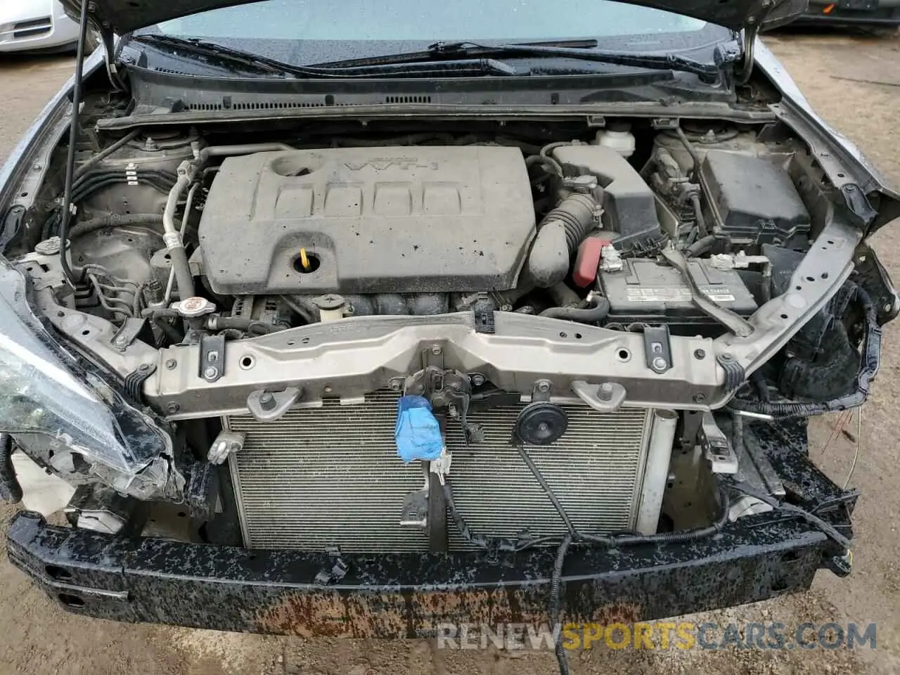 11 Photograph of a damaged car 2T1BURHE0KC237095 TOYOTA COROLLA 2019