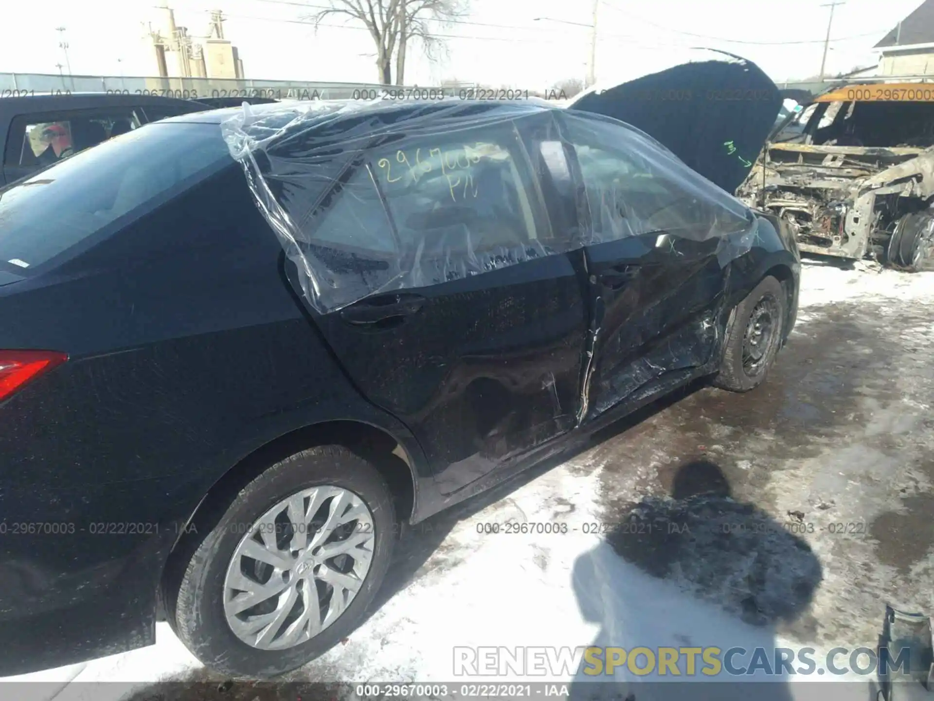 6 Photograph of a damaged car 2T1BURHE1KC126541 TOYOTA COROLLA 2019