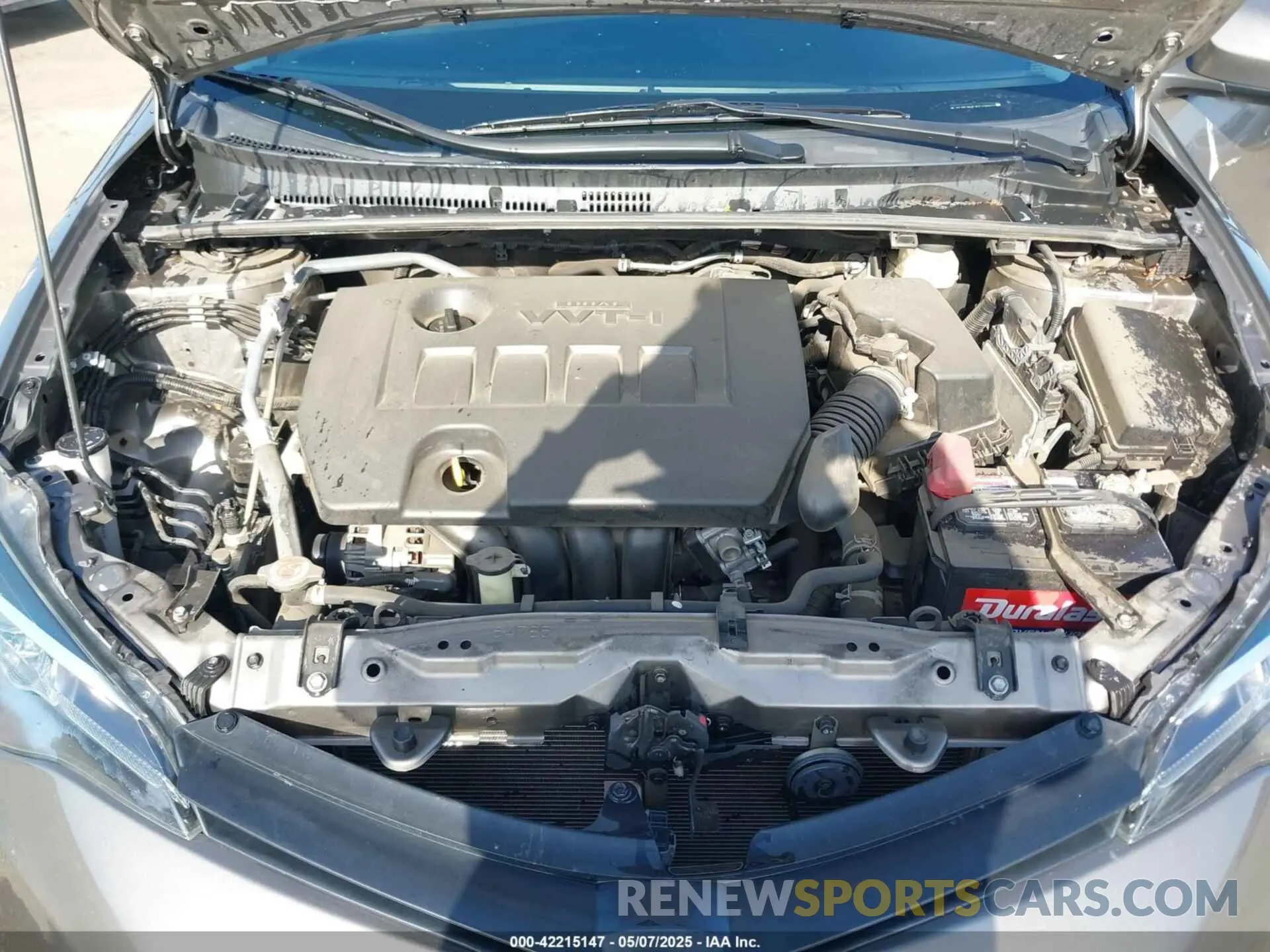 10 Photograph of a damaged car 2T1BURHE1KC136602 TOYOTA COROLLA 2019