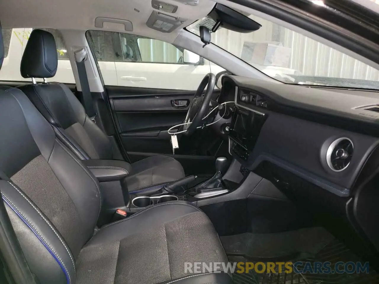 5 Photograph of a damaged car 2T1BURHE1KC143047 TOYOTA COROLLA 2019