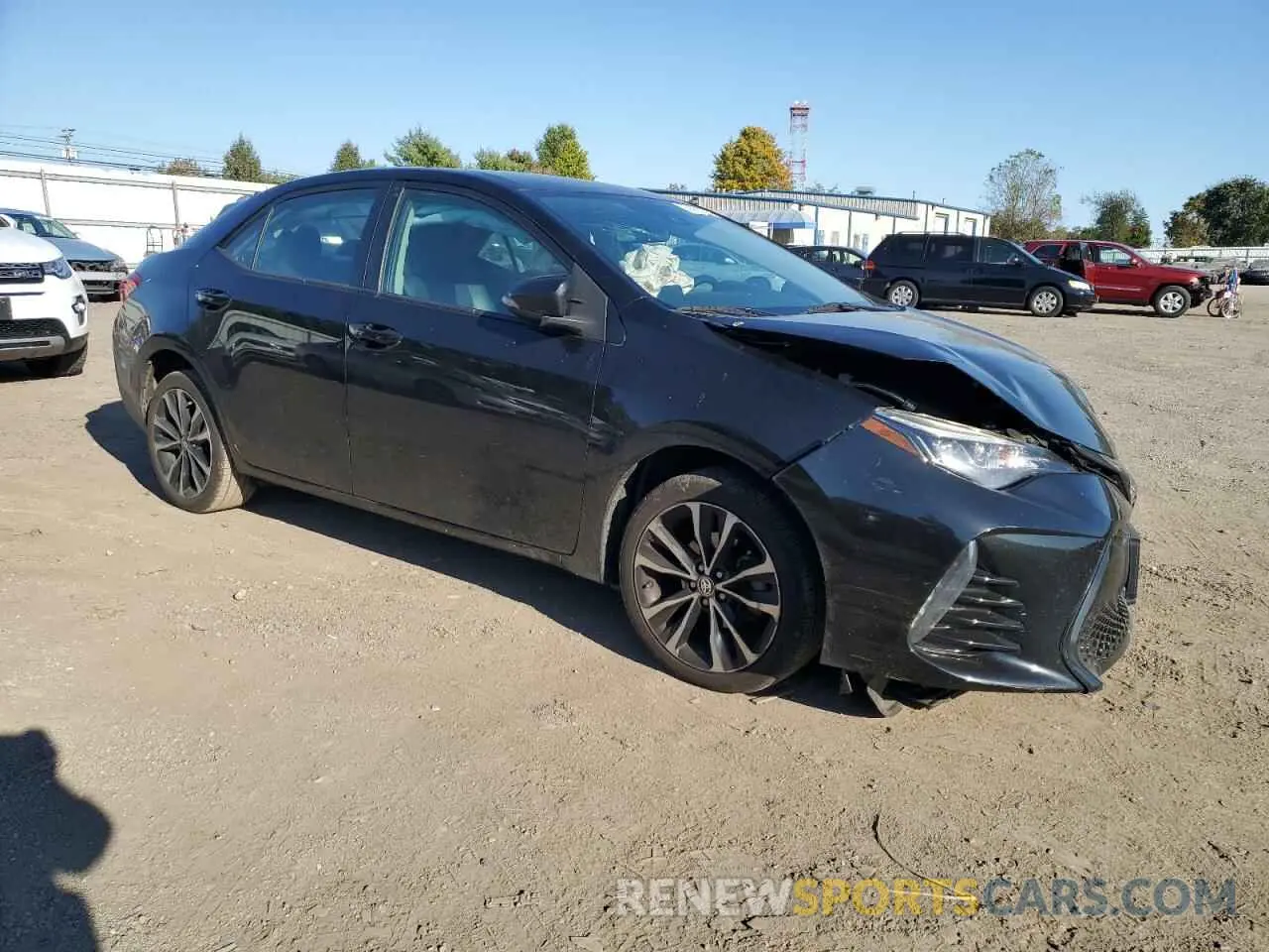 4 Photograph of a damaged car 2T1BURHE1KC146711 TOYOTA COROLLA 2019