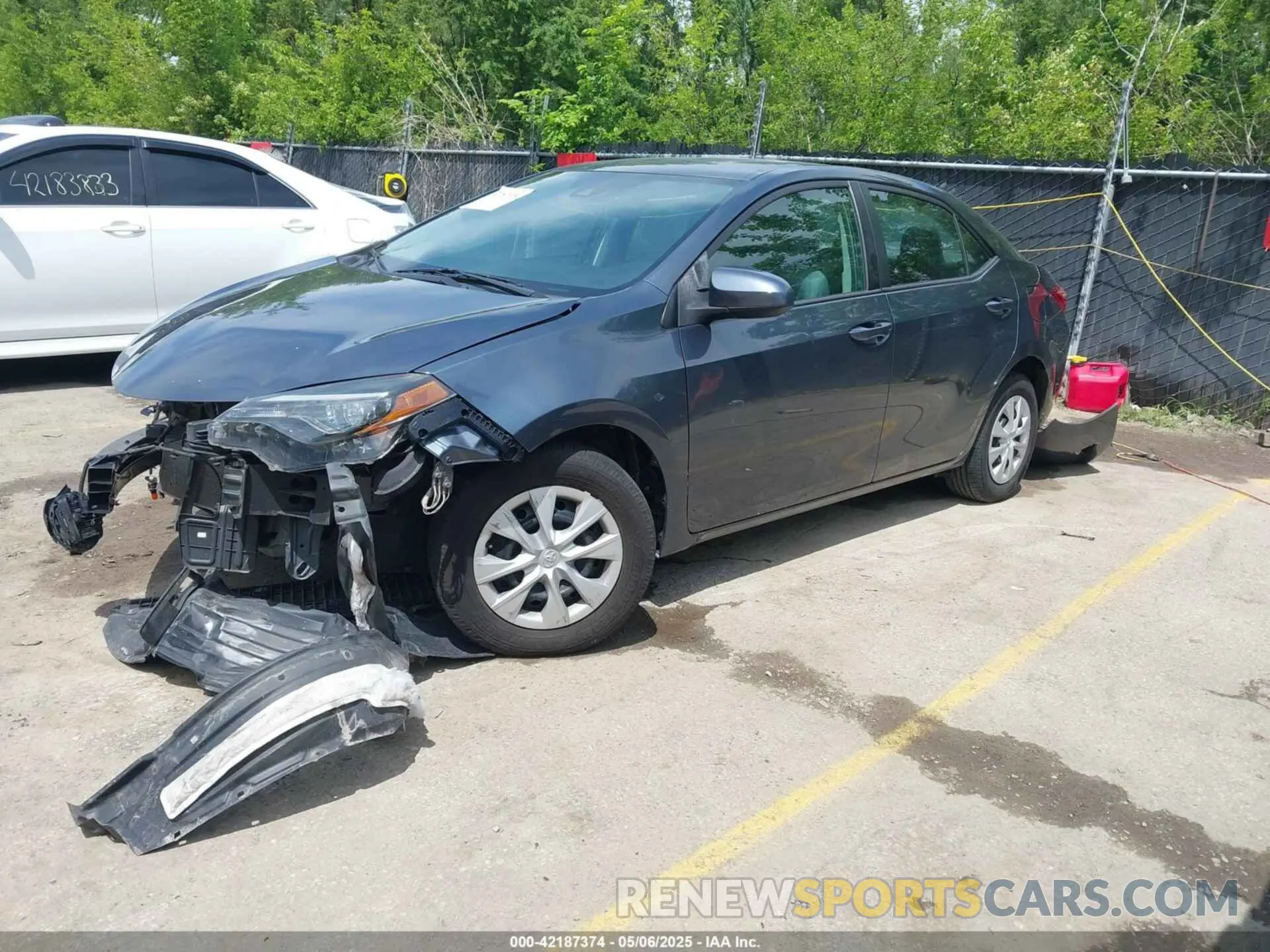2 Photograph of a damaged car 2T1BURHE1KC149916 TOYOTA COROLLA 2019