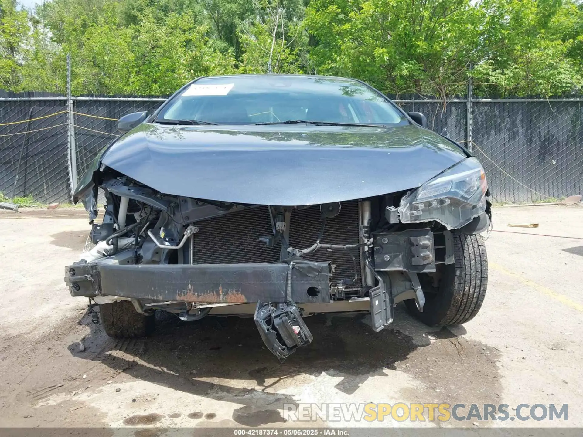 6 Photograph of a damaged car 2T1BURHE1KC149916 TOYOTA COROLLA 2019