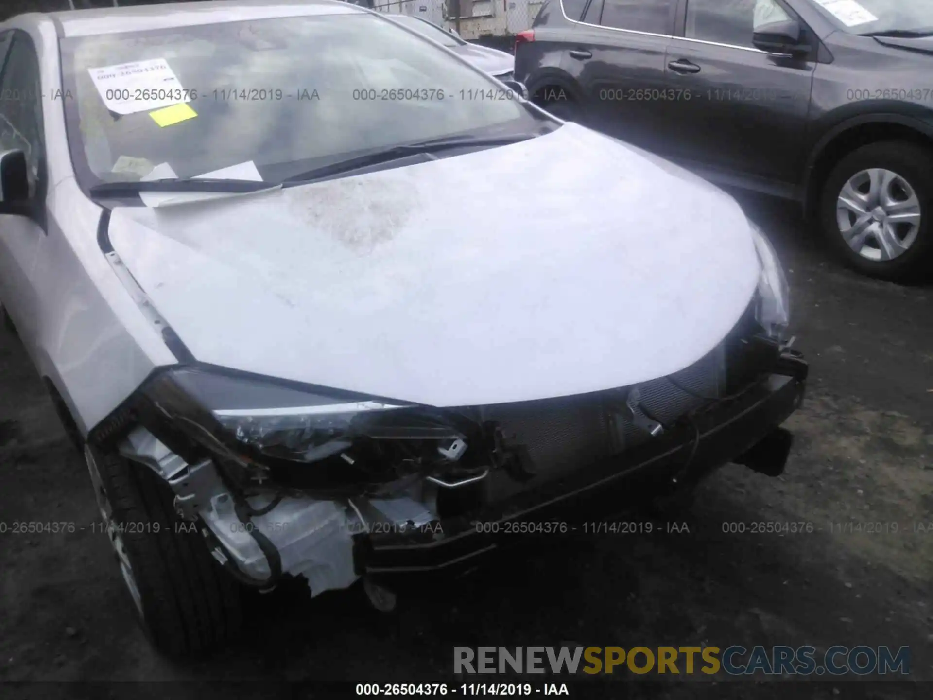 6 Photograph of a damaged car 2T1BURHE1KC151567 TOYOTA COROLLA 2019