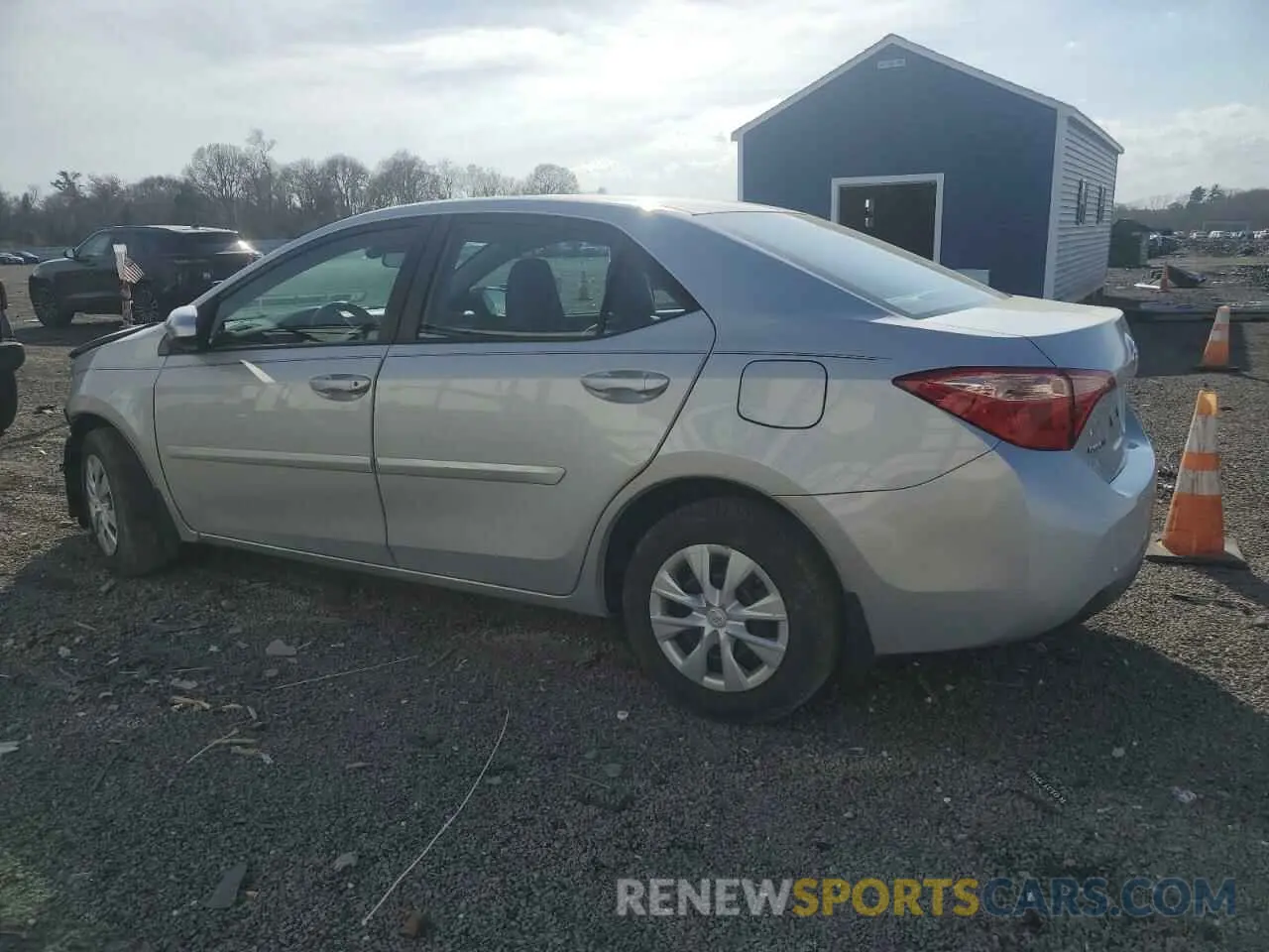 2 Photograph of a damaged car 2T1BURHE1KC154095 TOYOTA COROLLA 2019