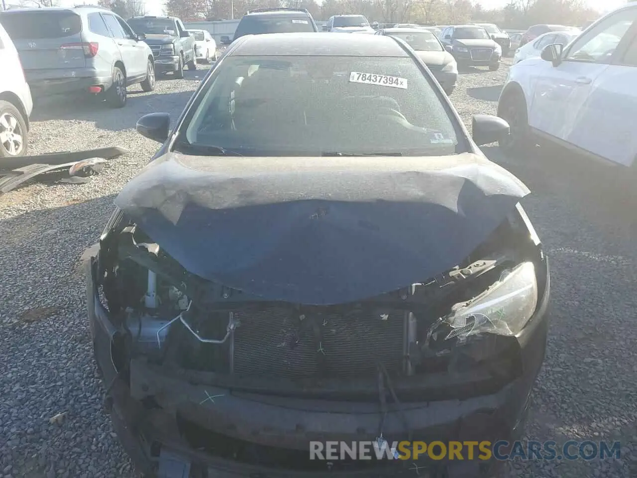 5 Photograph of a damaged car 2T1BURHE1KC155828 TOYOTA COROLLA 2019