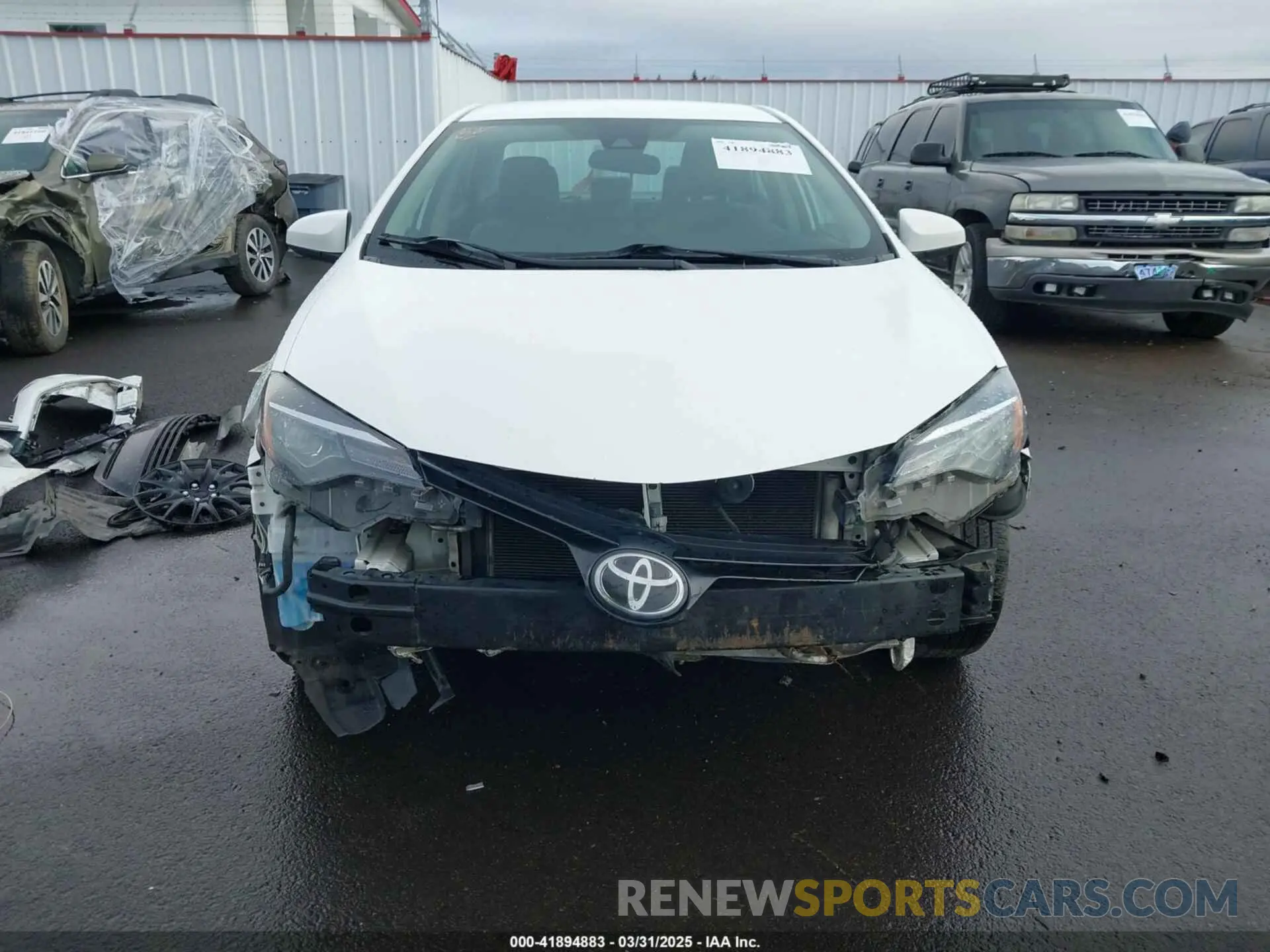 13 Photograph of a damaged car 2T1BURHE1KC163721 TOYOTA COROLLA 2019