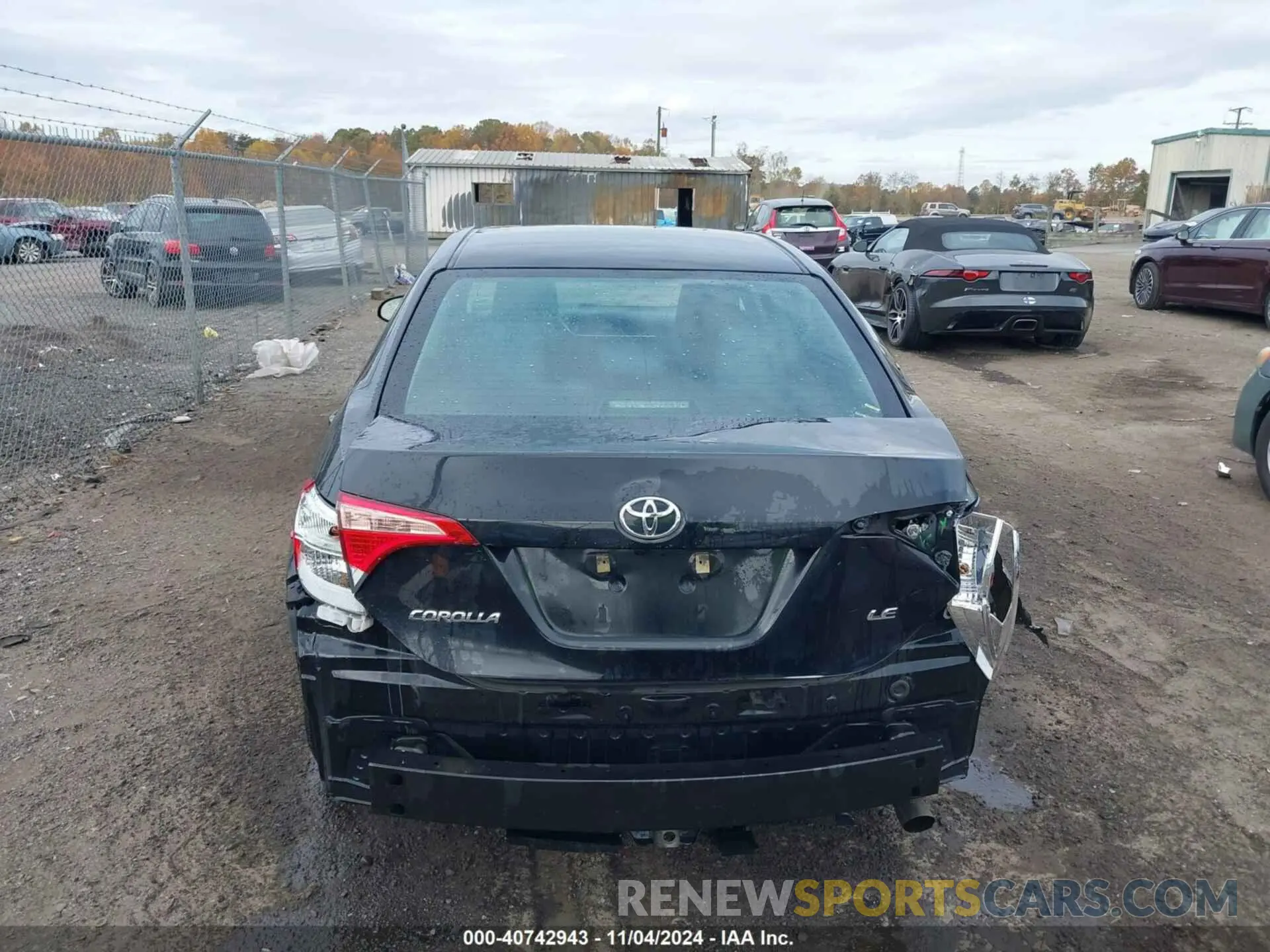 16 Photograph of a damaged car 2T1BURHE1KC164187 TOYOTA COROLLA 2019