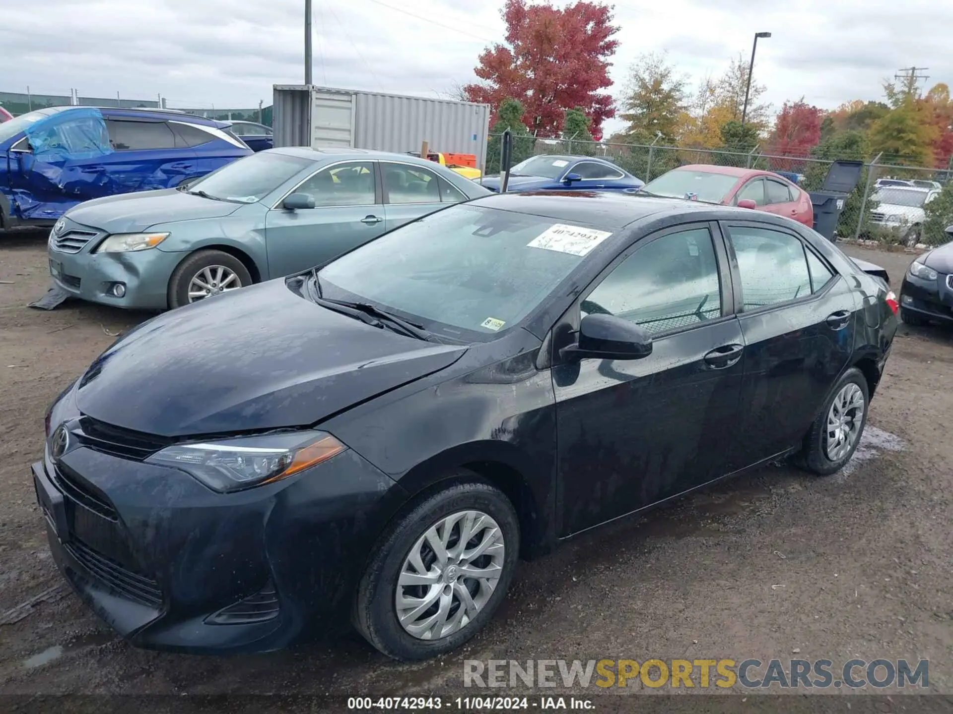 2 Photograph of a damaged car 2T1BURHE1KC164187 TOYOTA COROLLA 2019