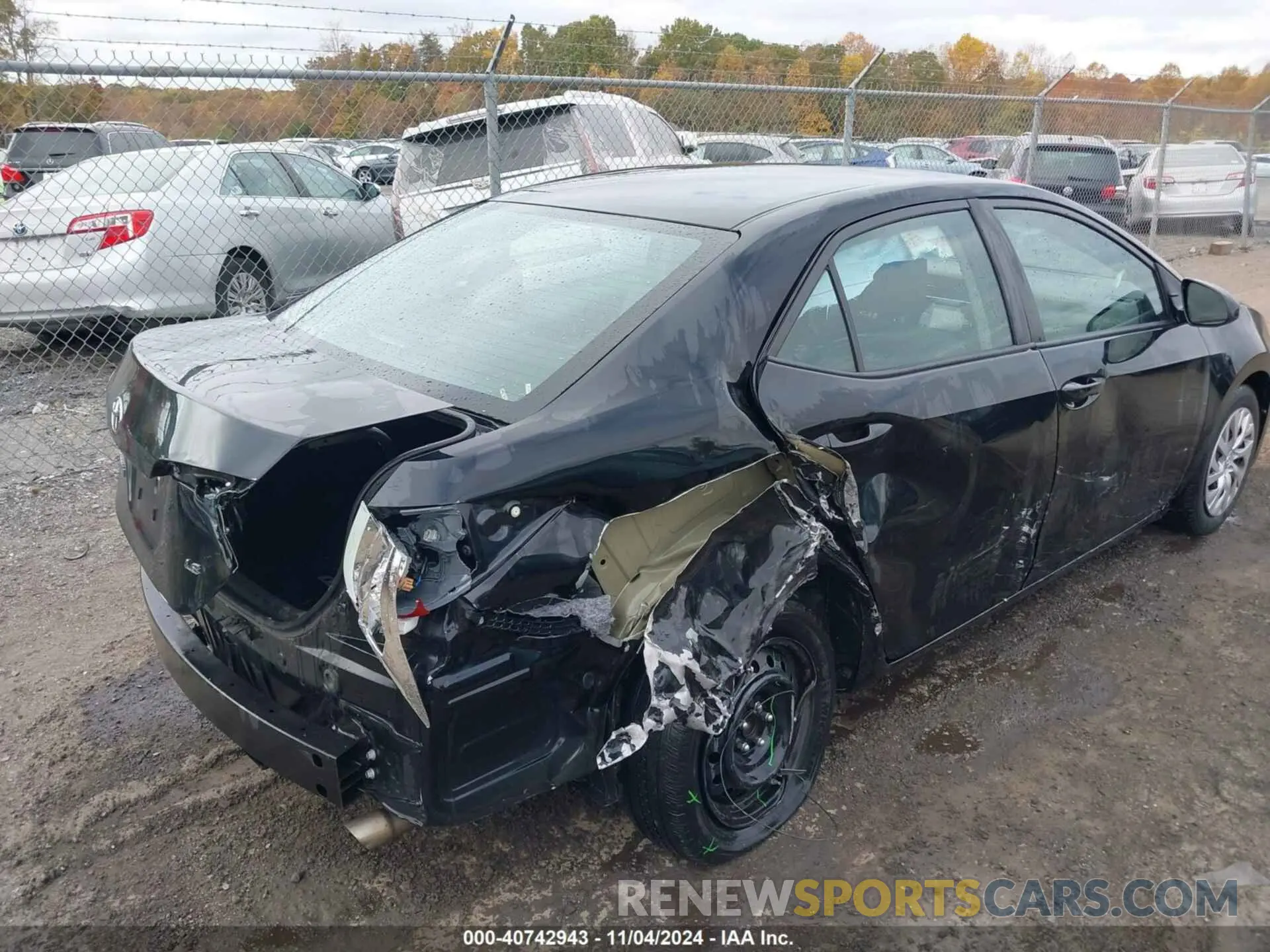 6 Photograph of a damaged car 2T1BURHE1KC164187 TOYOTA COROLLA 2019