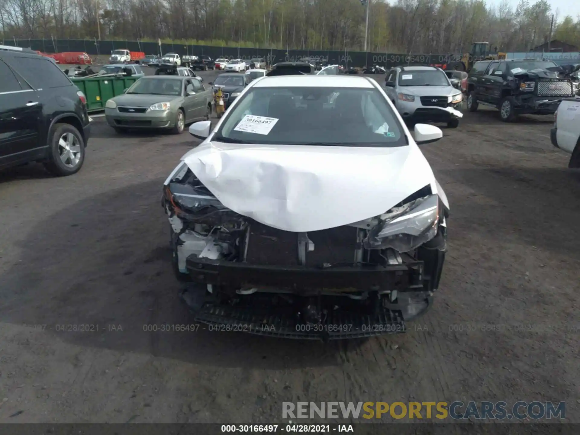 6 Photograph of a damaged car 2T1BURHE1KC167770 TOYOTA COROLLA 2019