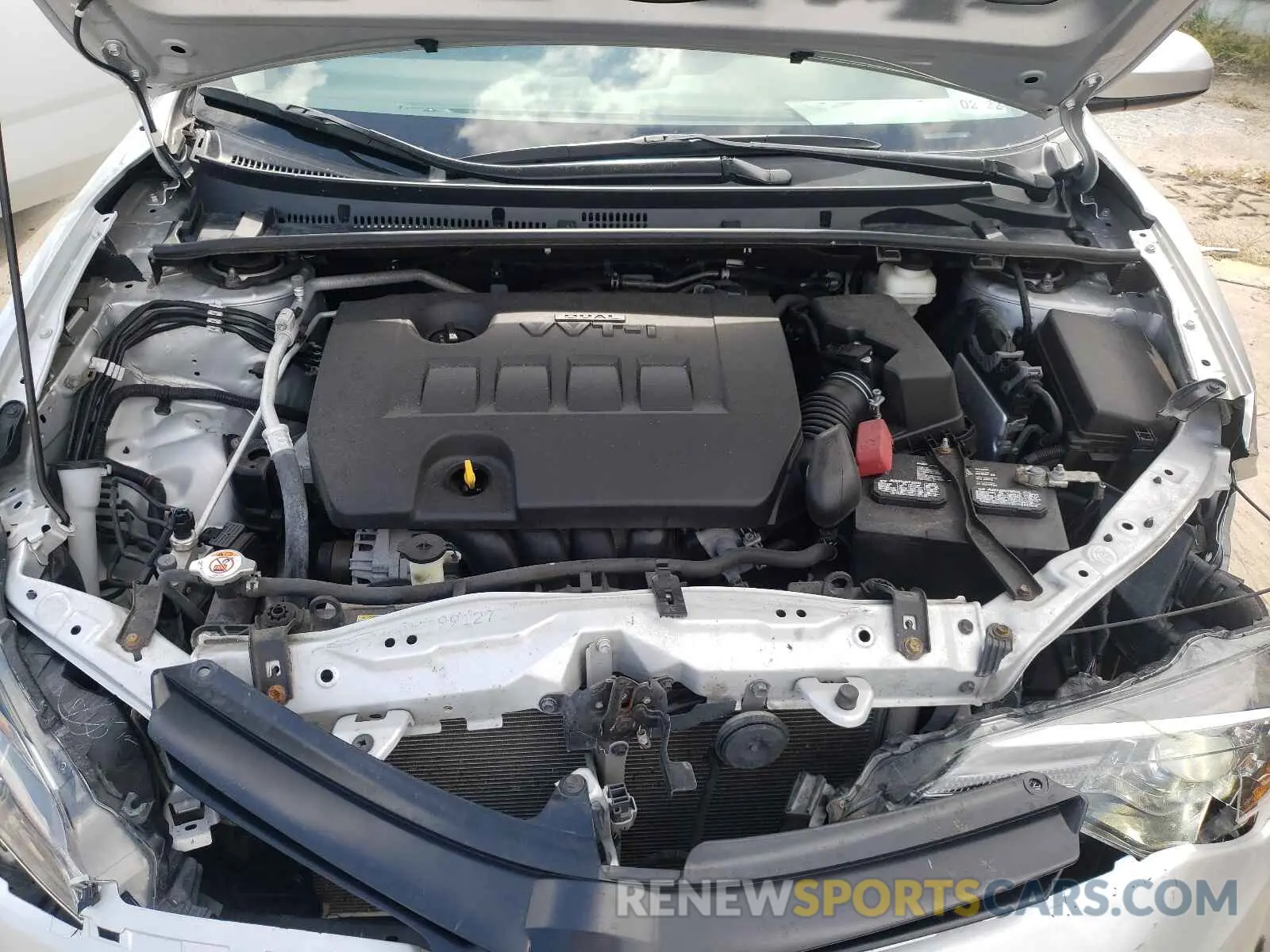 7 Photograph of a damaged car 2T1BURHE1KC170944 TOYOTA COROLLA 2019