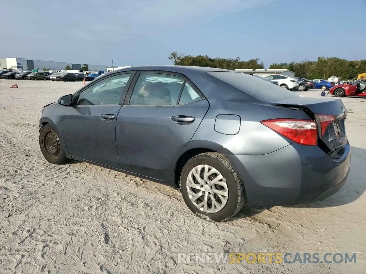 2 Photograph of a damaged car 2T1BURHE1KC171477 TOYOTA COROLLA 2019