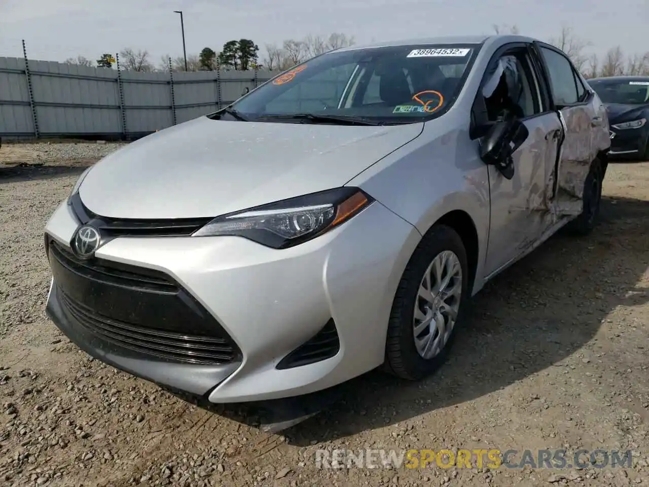 9 Photograph of a damaged car 2T1BURHE1KC173312 TOYOTA COROLLA 2019