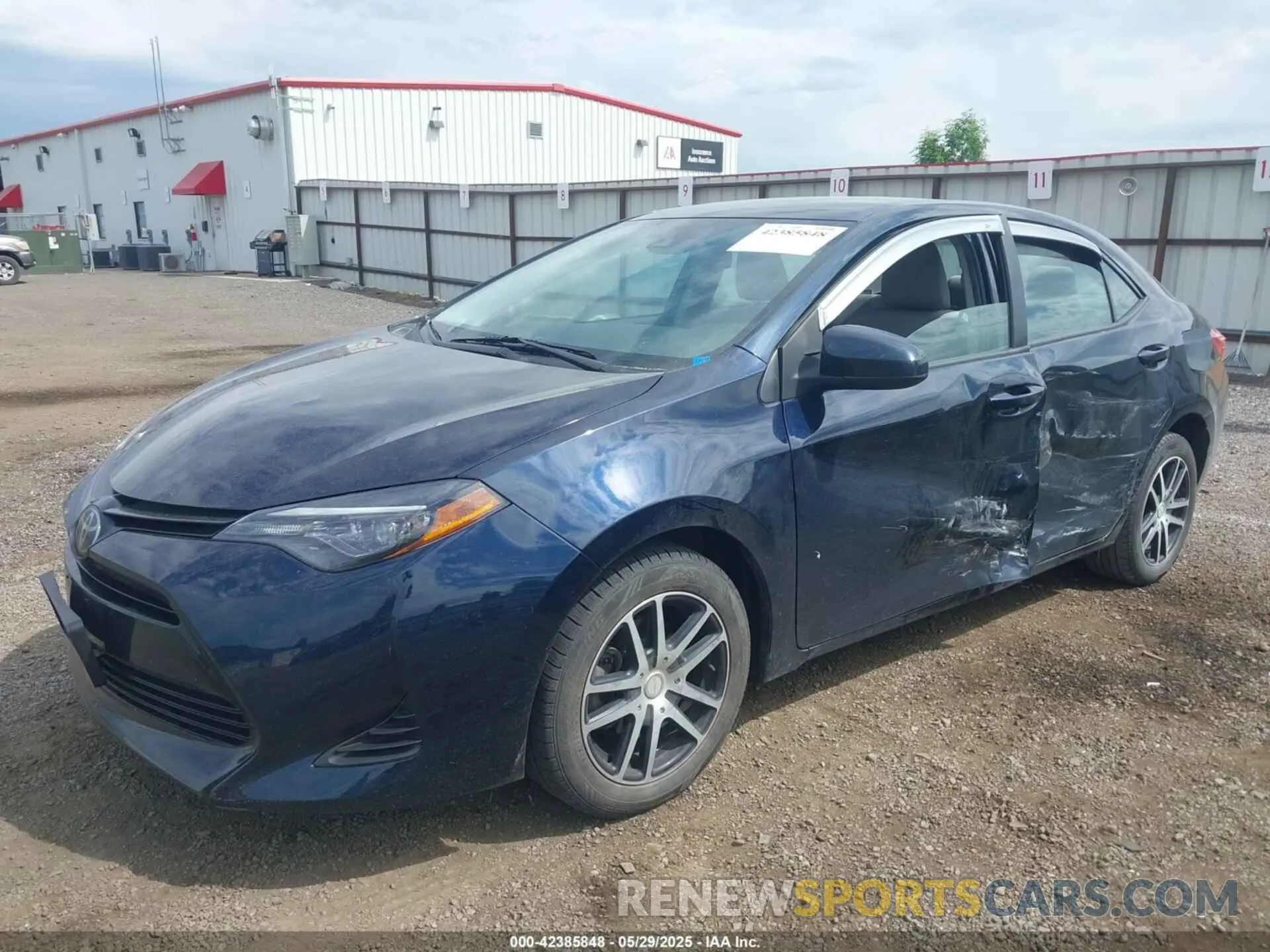 2 Photograph of a damaged car 2T1BURHE1KC177991 TOYOTA COROLLA 2019