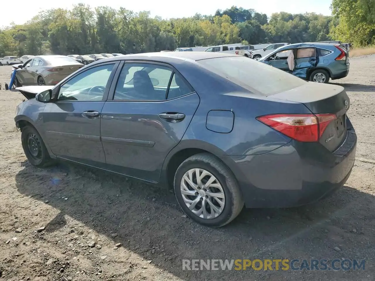 2 Photograph of a damaged car 2T1BURHE1KC184861 TOYOTA COROLLA 2019
