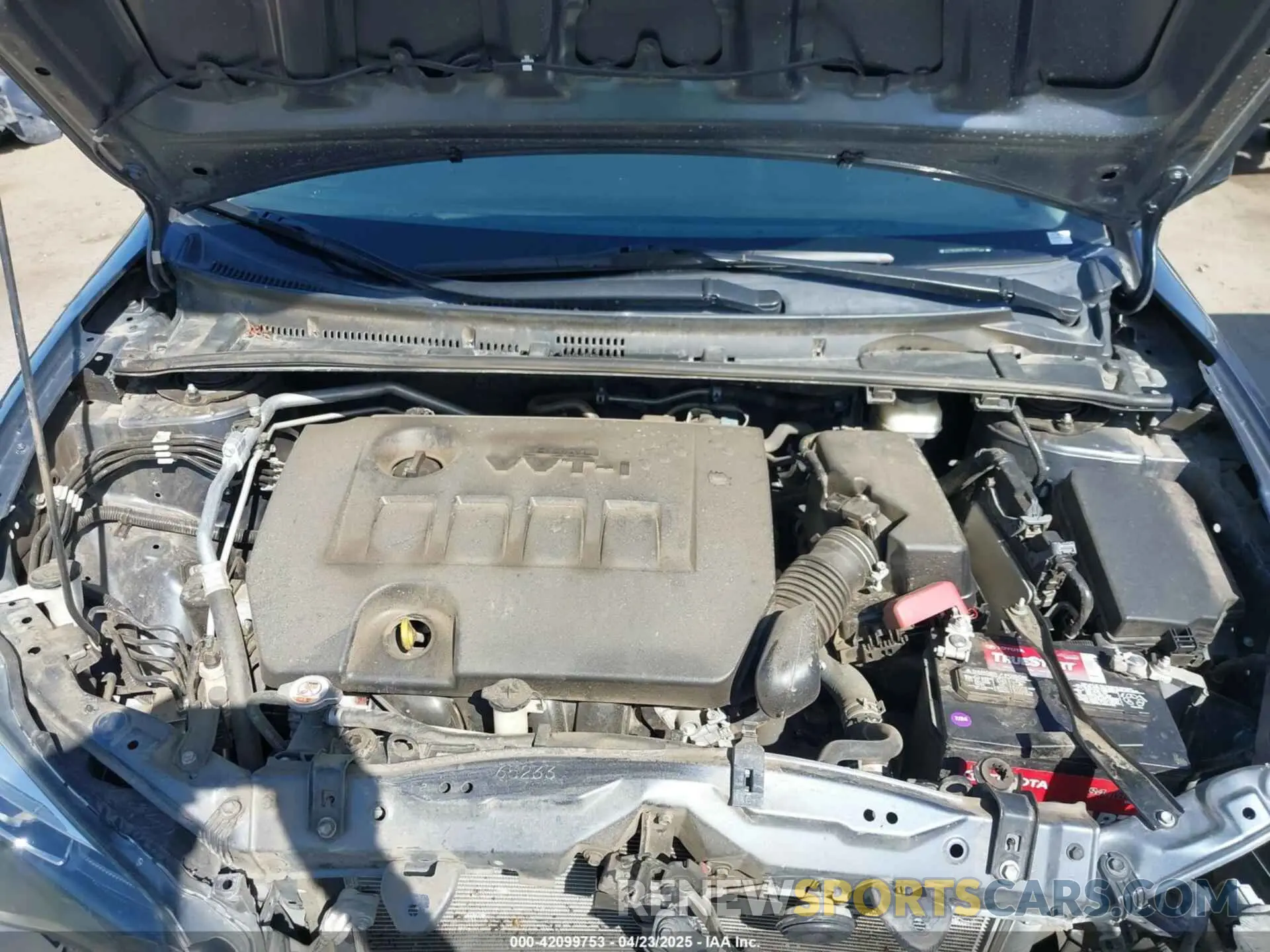 10 Photograph of a damaged car 2T1BURHE1KC187050 TOYOTA COROLLA 2019