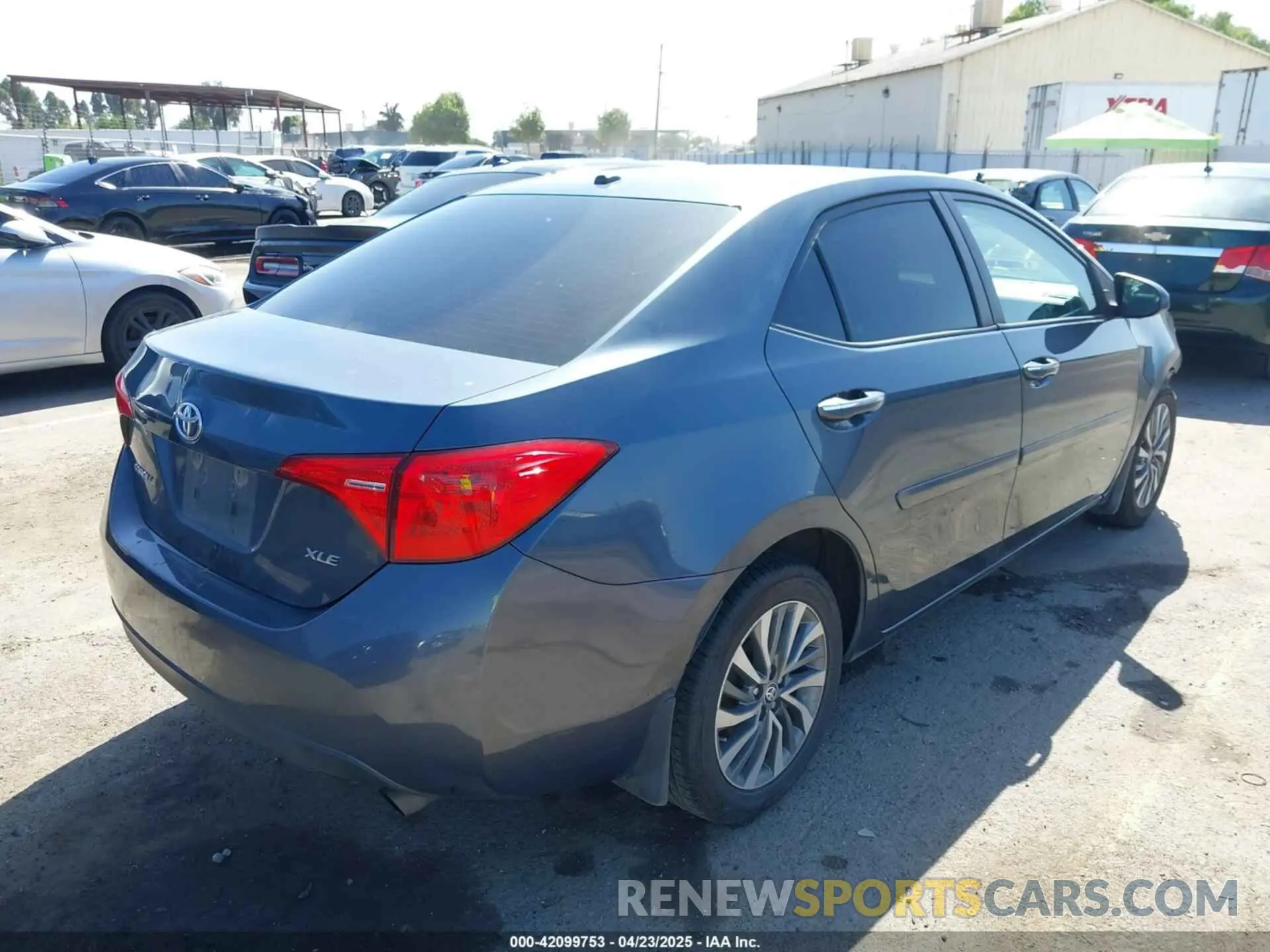 4 Photograph of a damaged car 2T1BURHE1KC187050 TOYOTA COROLLA 2019