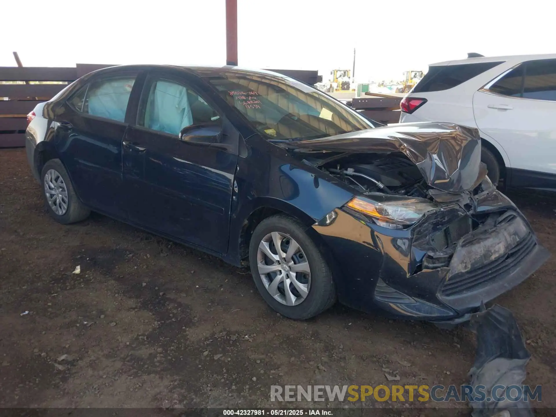 1 Photograph of a damaged car 2T1BURHE1KC187534 TOYOTA COROLLA 2019