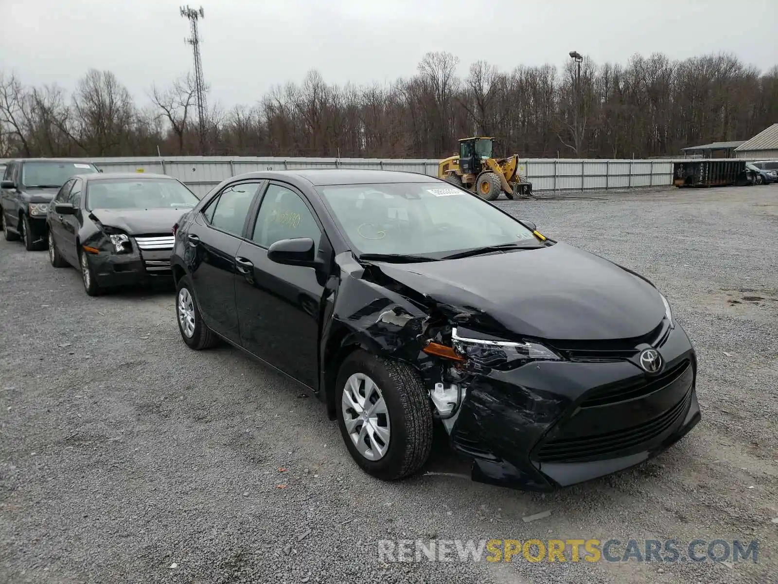 1 Photograph of a damaged car 2T1BURHE1KC190112 TOYOTA COROLLA 2019