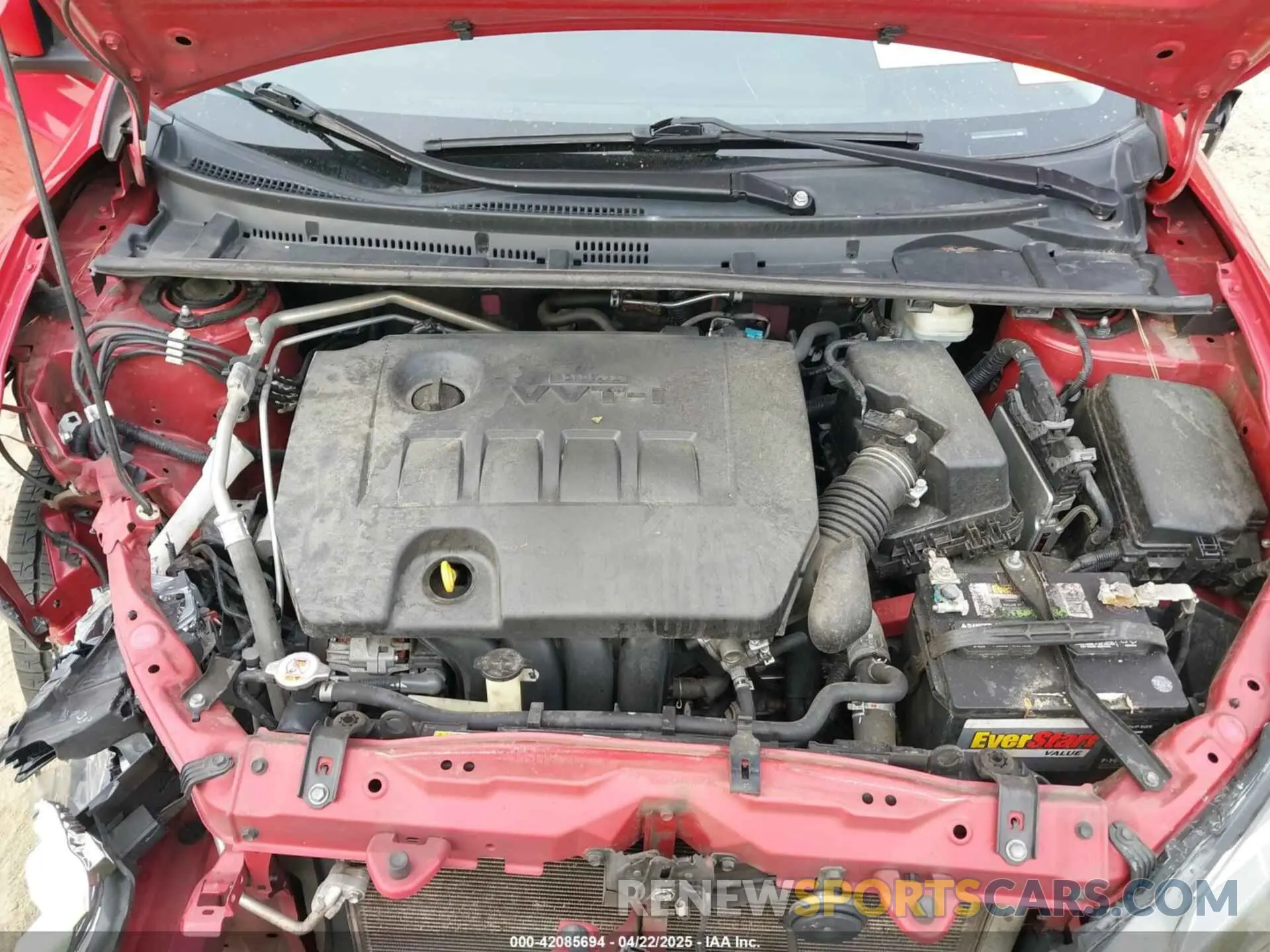 10 Photograph of a damaged car 2T1BURHE1KC193124 TOYOTA COROLLA 2019
