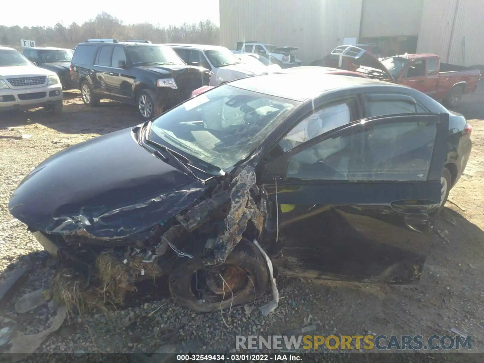 2 Photograph of a damaged car 2T1BURHE1KC197688 TOYOTA COROLLA 2019