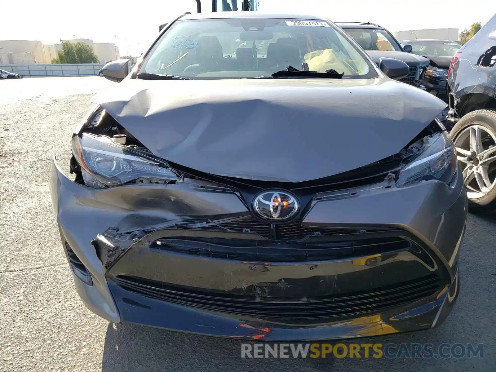 9 Photograph of a damaged car 2T1BURHE1KC200850 TOYOTA COROLLA 2019