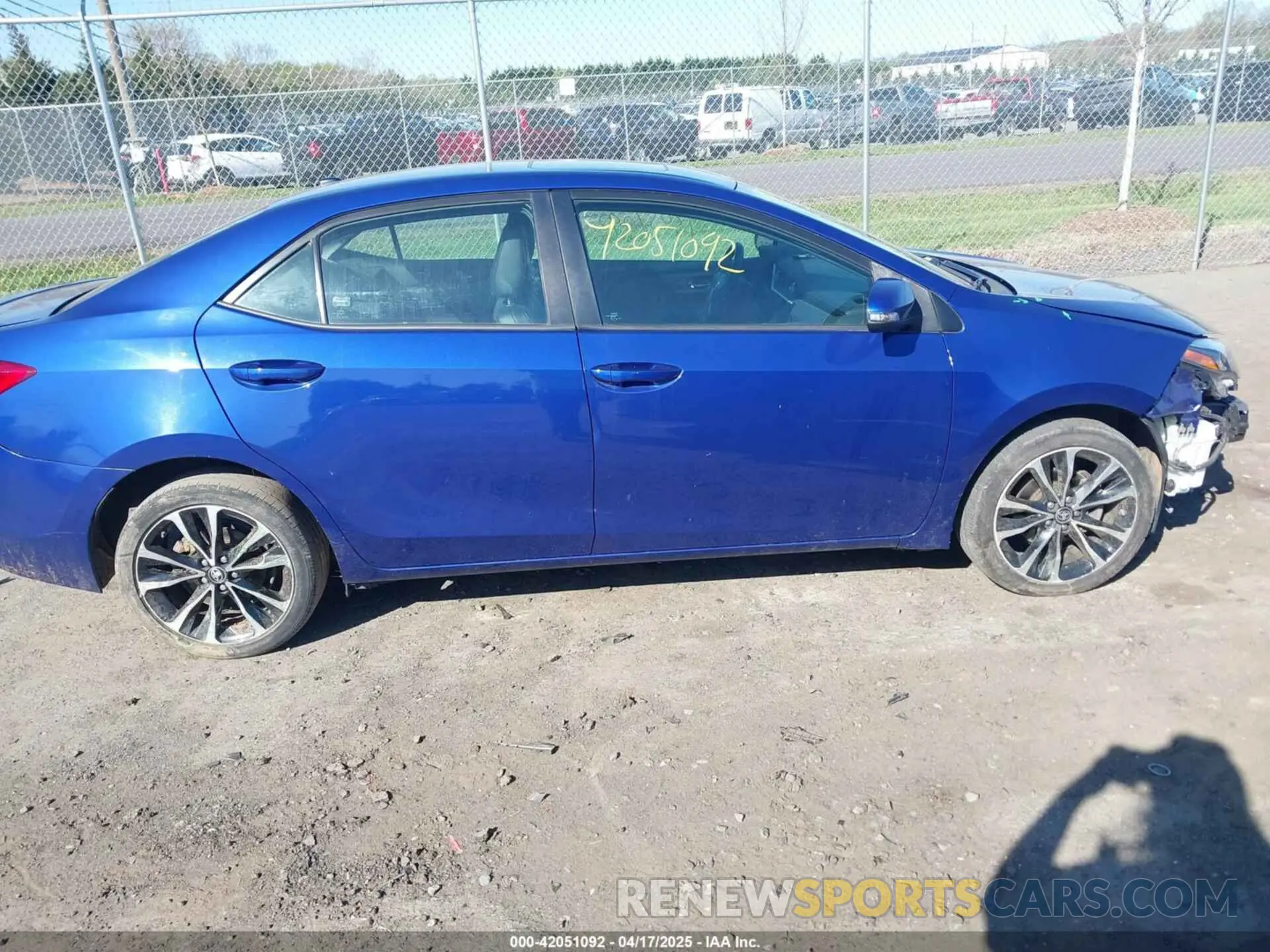 14 Photograph of a damaged car 2T1BURHE1KC211024 TOYOTA COROLLA 2019