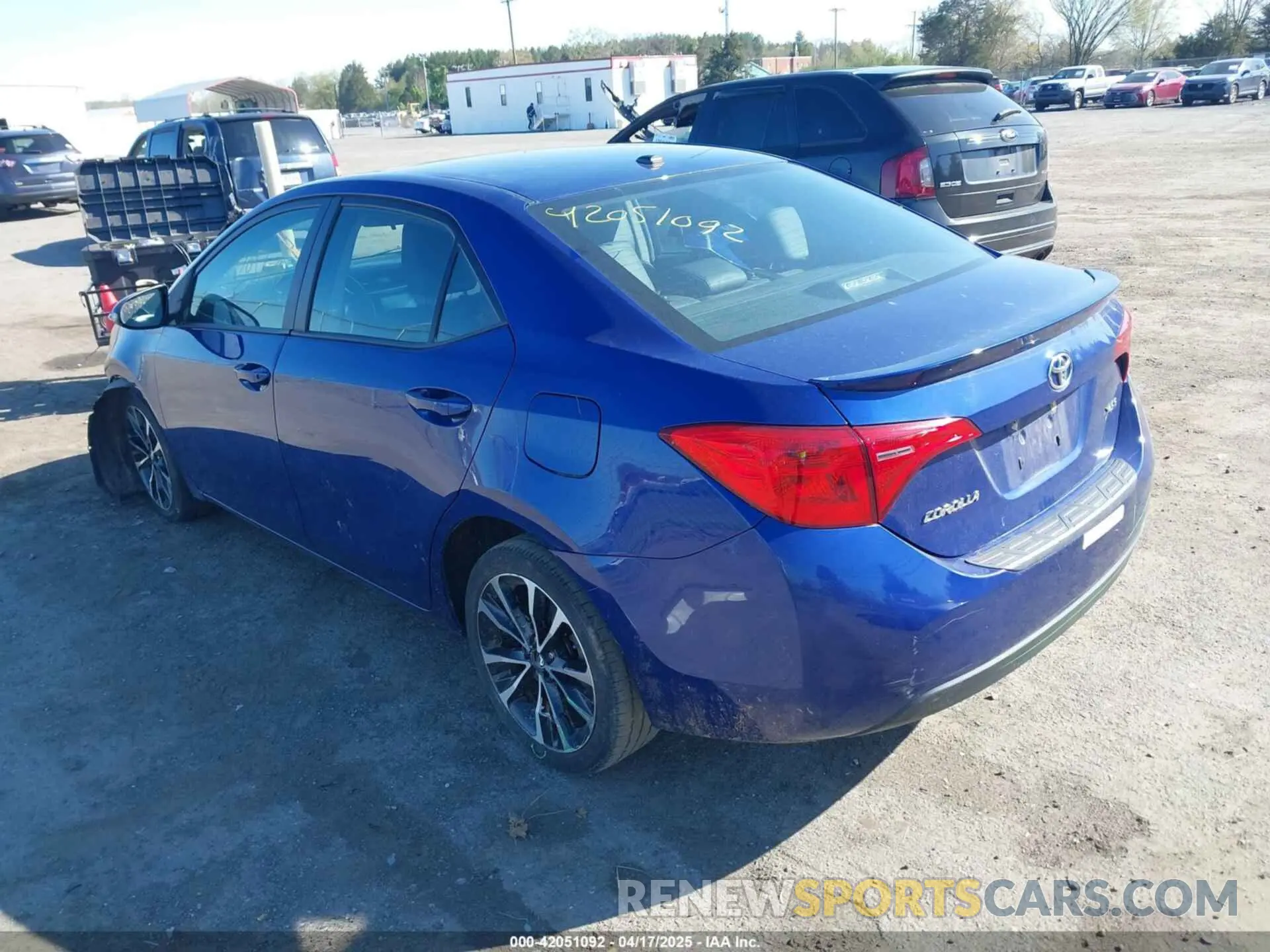 3 Photograph of a damaged car 2T1BURHE1KC211024 TOYOTA COROLLA 2019
