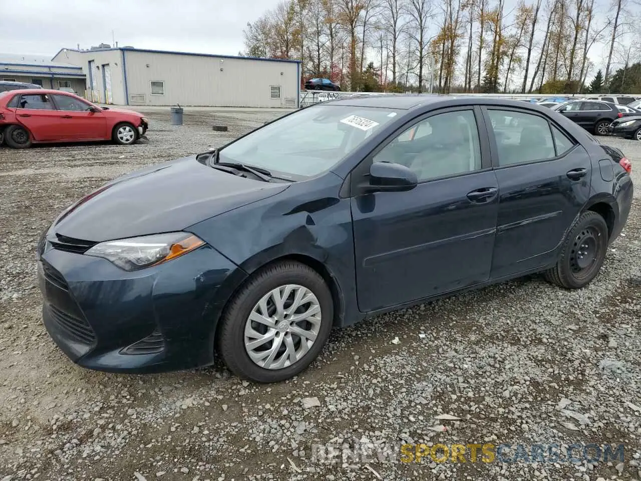 1 Photograph of a damaged car 2T1BURHE1KC212464 TOYOTA COROLLA 2019