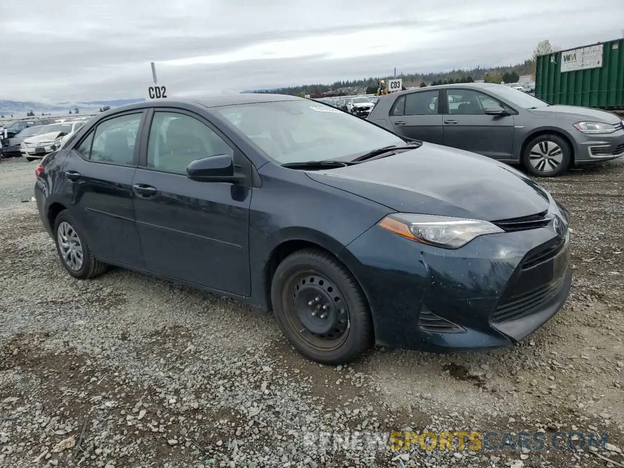 4 Photograph of a damaged car 2T1BURHE1KC212464 TOYOTA COROLLA 2019