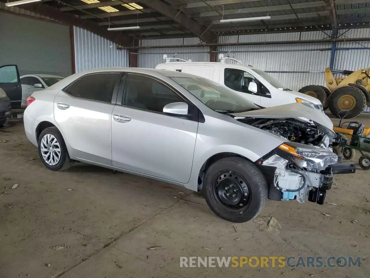4 Photograph of a damaged car 2T1BURHE1KC214389 TOYOTA COROLLA 2019