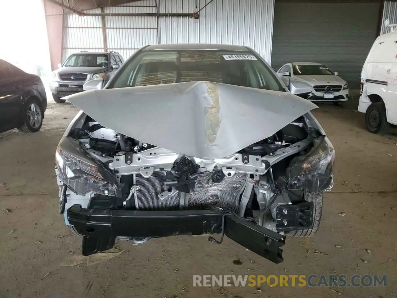 5 Photograph of a damaged car 2T1BURHE1KC214389 TOYOTA COROLLA 2019