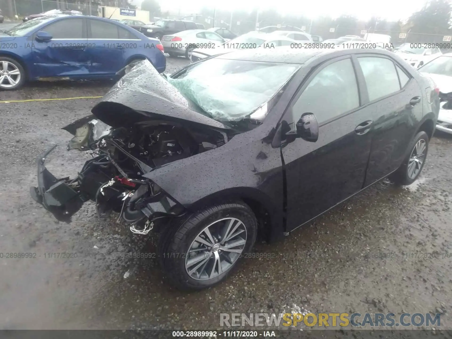 2 Photograph of a damaged car 2T1BURHE1KC218698 TOYOTA COROLLA 2019