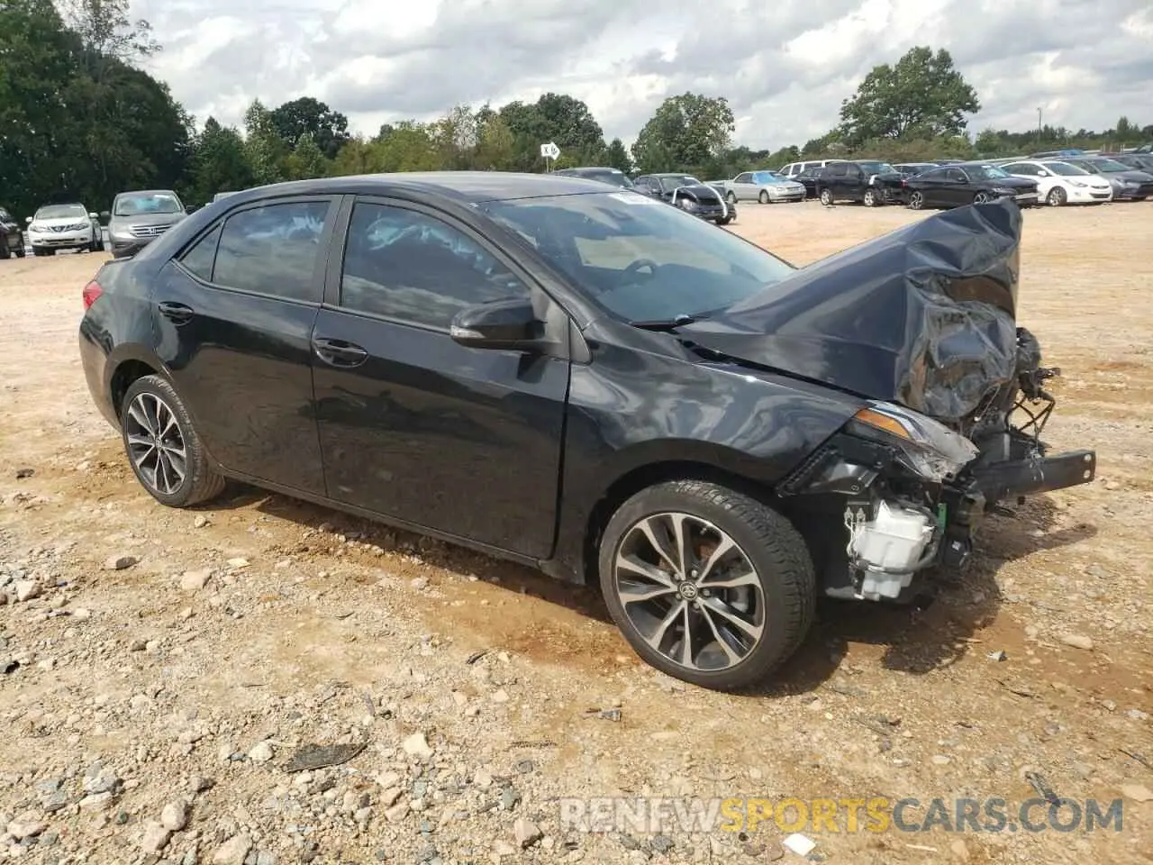 4 Photograph of a damaged car 2T1BURHE1KC219236 TOYOTA COROLLA 2019