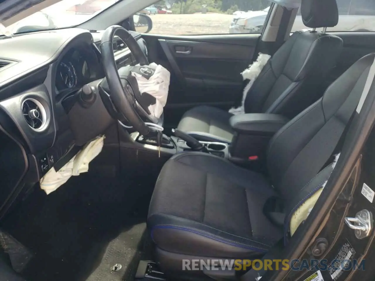 7 Photograph of a damaged car 2T1BURHE1KC219236 TOYOTA COROLLA 2019