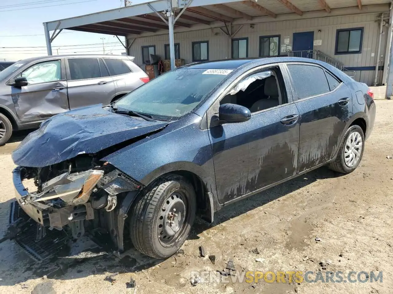 1 Photograph of a damaged car 2T1BURHE1KC220354 TOYOTA COROLLA 2019
