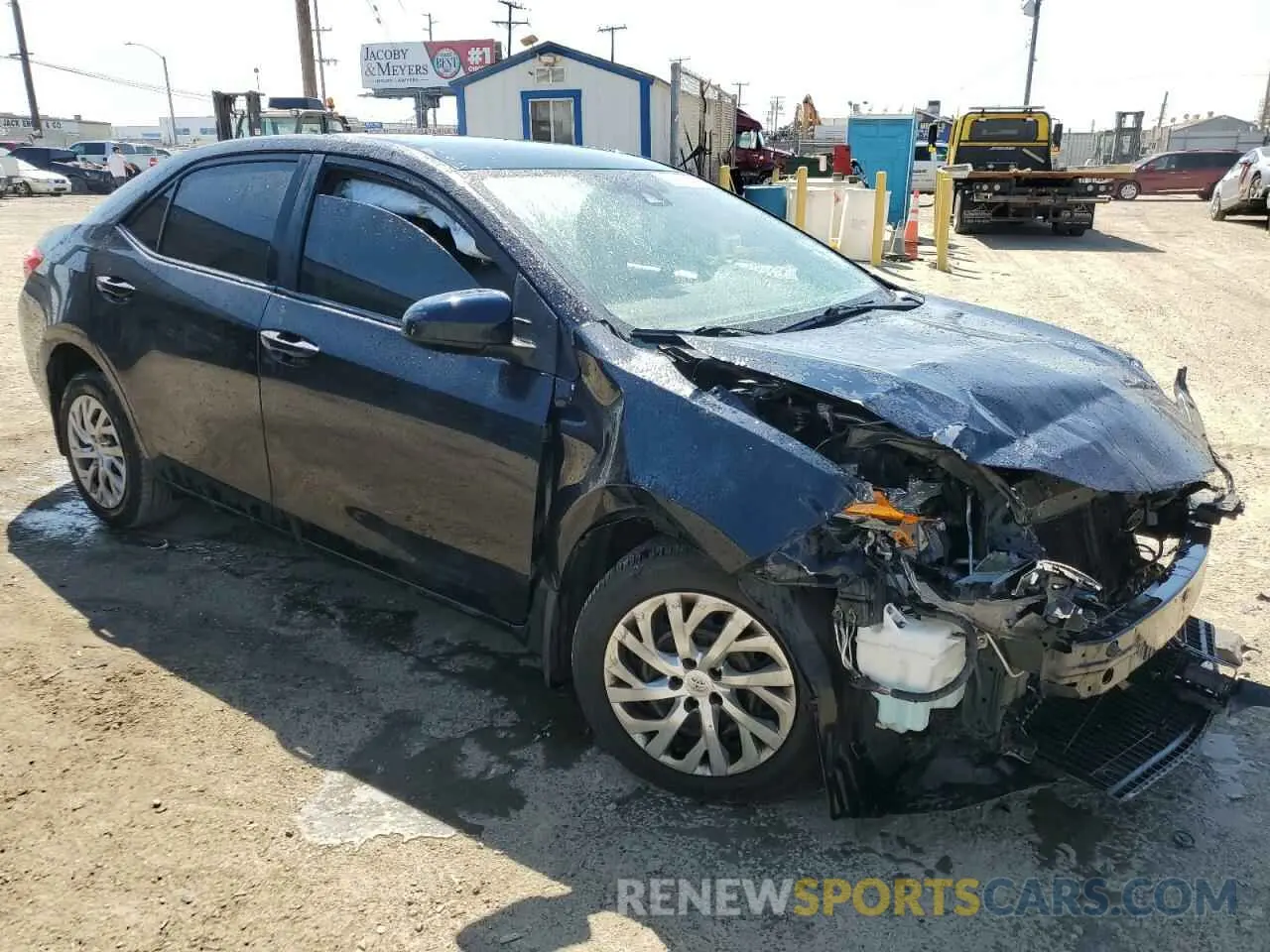 4 Photograph of a damaged car 2T1BURHE1KC220354 TOYOTA COROLLA 2019