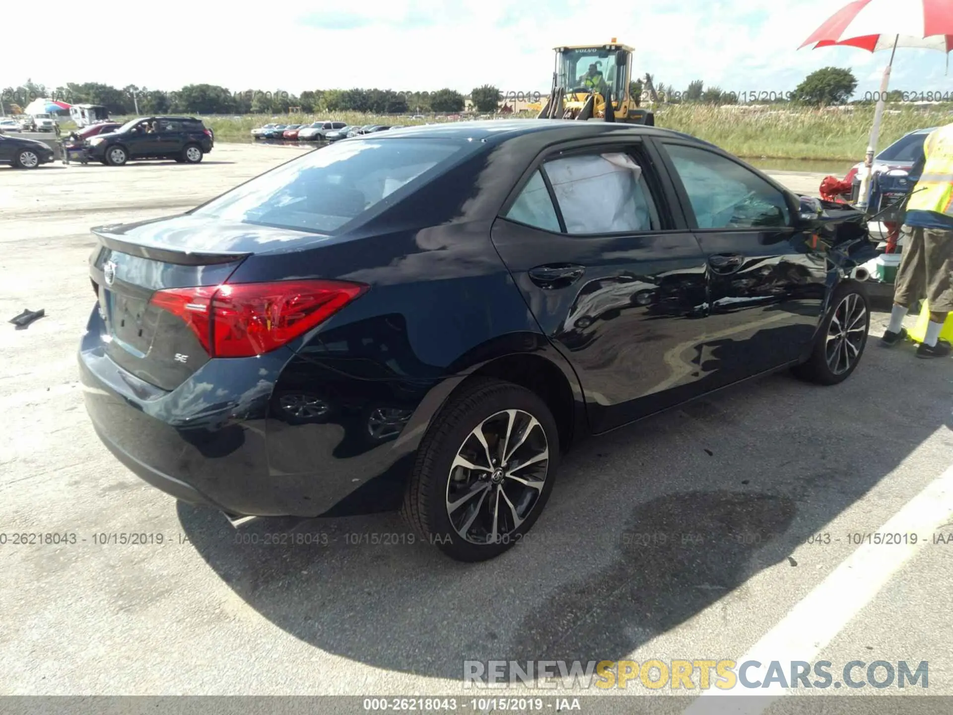 4 Photograph of a damaged car 2T1BURHE1KC224145 TOYOTA COROLLA 2019