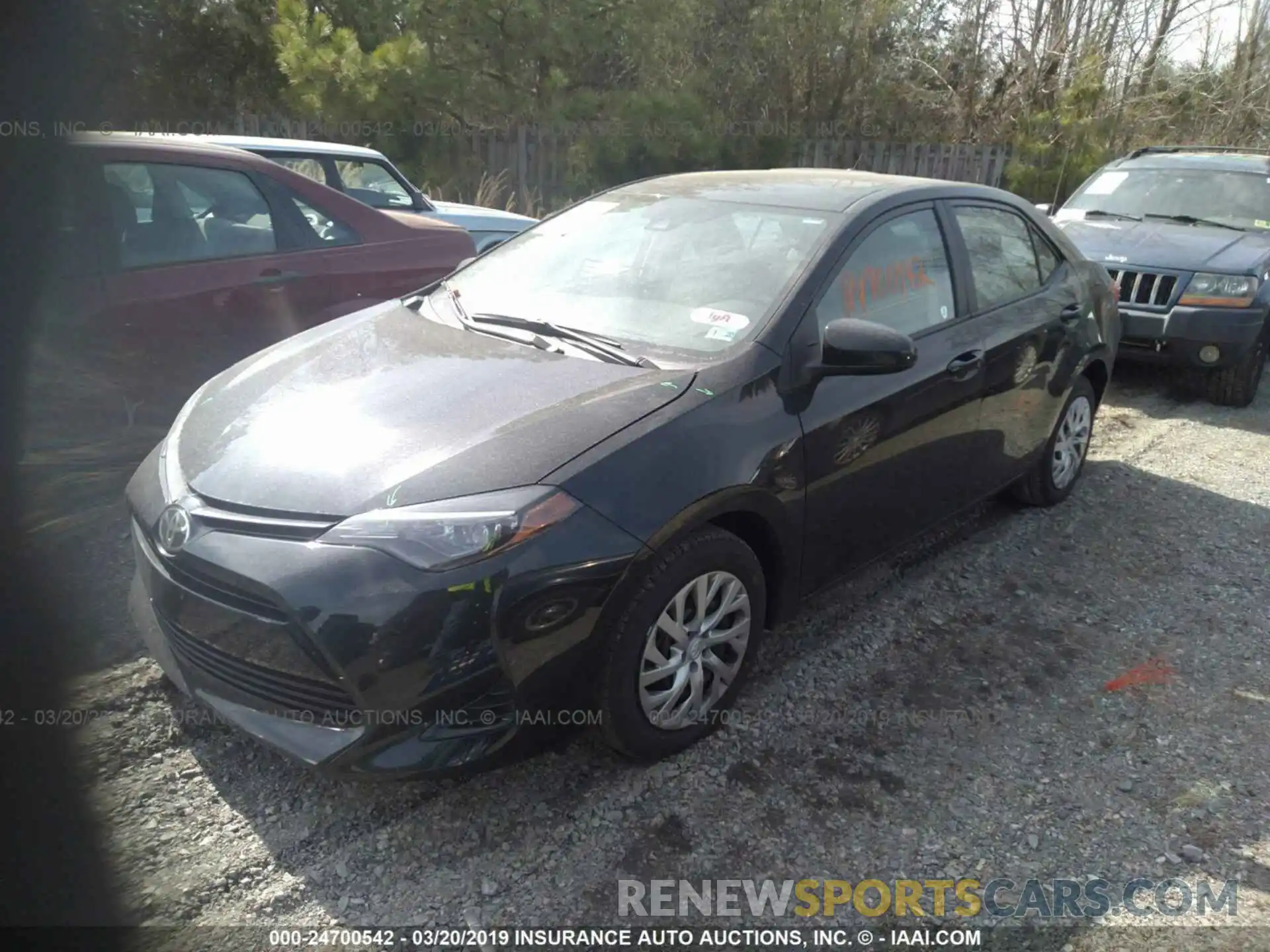 2 Photograph of a damaged car 2T1BURHE1KC225635 TOYOTA COROLLA 2019