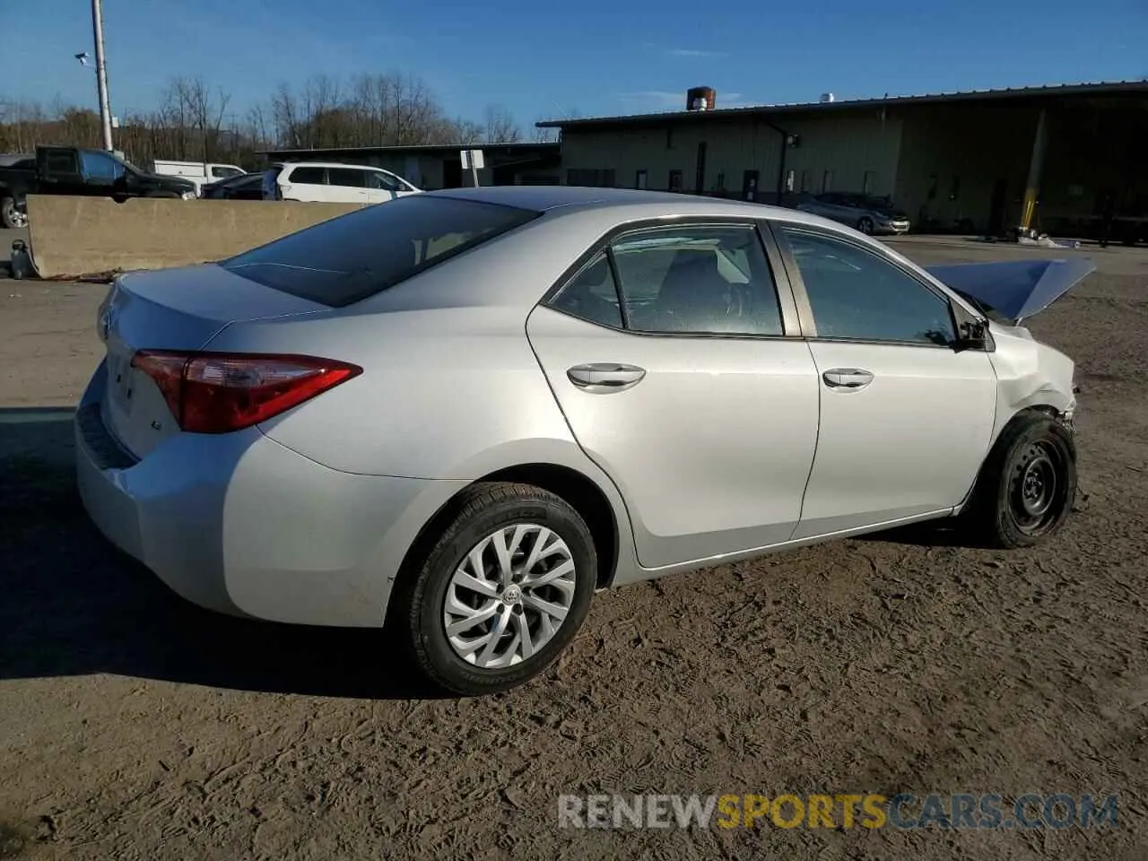 3 Photograph of a damaged car 2T1BURHE1KC226235 TOYOTA COROLLA 2019